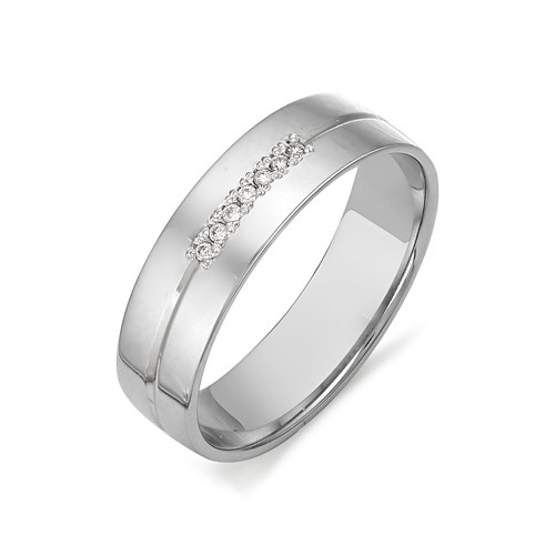 Купить кольцо из белого золота с бриллиантами арт. 002884 по цене 0 руб. в LoveDiamonds