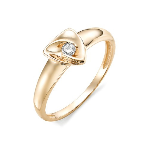 Купить кольцо из красного золота с бриллиантами арт. 002789 по цене 17920 руб. в LoveDiamonds