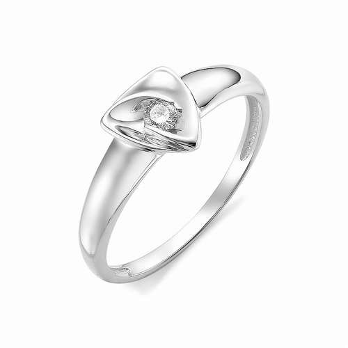 Купить кольцо из белого золота с бриллиантами арт. 002790 по цене 0 руб. в LoveDiamonds