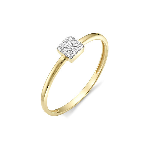 Купить кольцо из желтого золота с бриллиантами арт. 002778 по цене 0 руб. в LoveDiamonds