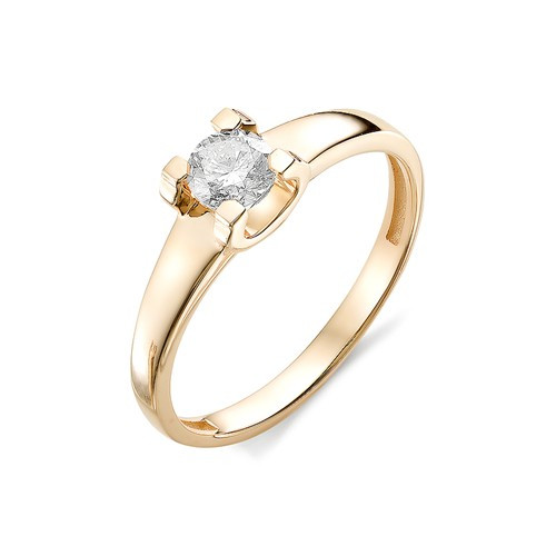 Купить кольцо из красного золота с бриллиантами арт. 002770 по цене 78819 руб. в LoveDiamonds
