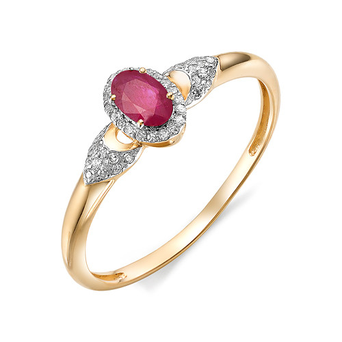 Купить кольцо из красного золота с рубинами арт. 002699 по цене 0 руб. в LoveDiamonds