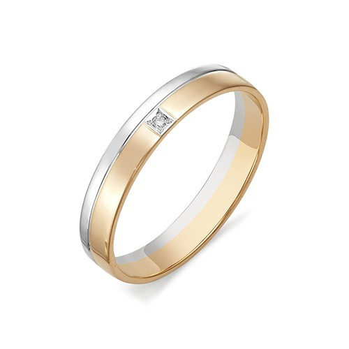 Купить кольцо из красного золота с бриллиантами арт. 002237 по цене 12368 руб. в LoveDiamonds