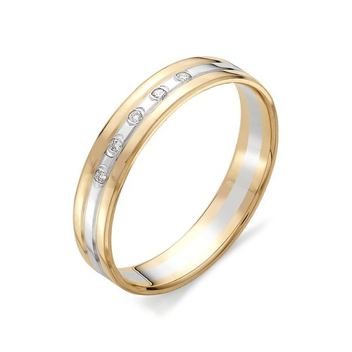 Купить кольцо из красного золота с бриллиантами арт. 002240 по цене 19913 руб. в LoveDiamonds