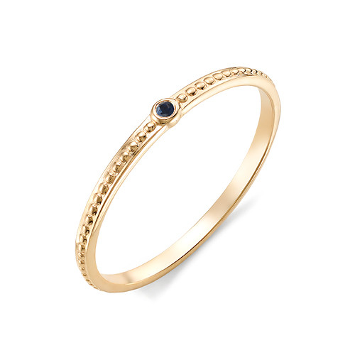 Купить кольцо из красного золота с сапфирами арт. 002621 по цене 0 руб. в LoveDiamonds