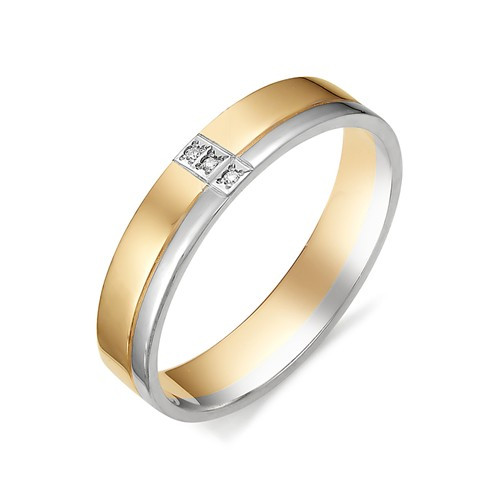 Купить кольцо из красного золота с бриллиантами арт. 002246 по цене 17115 руб. в LoveDiamonds