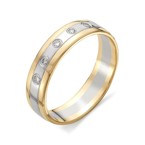 Купить кольцо из красного золота с бриллиантами арт. 002248 по цене 27818 руб. в LoveDiamonds