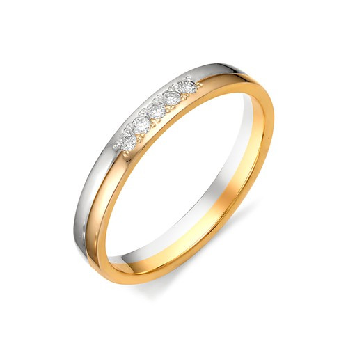 Купить кольцо из красного золота с бриллиантами арт. 002250 по цене 0 руб. в LoveDiamonds