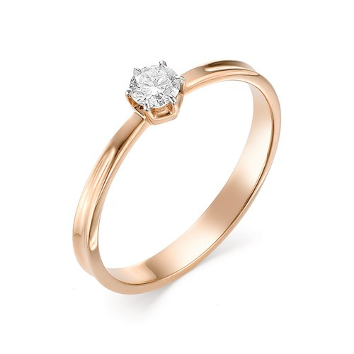 Купить кольцо из белого золота с бриллиантами арт. 002602 по цене 33113 руб. в LoveDiamonds