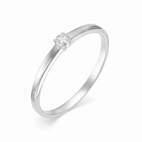 Купить кольцо из белого золота с бриллиантами арт. 002595 по цене 0 руб. в LoveDiamonds
