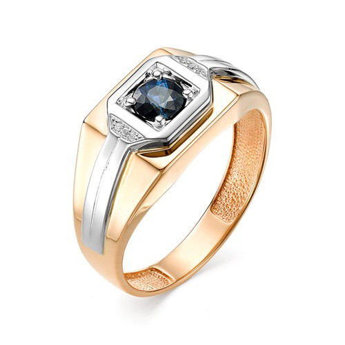 Купить кольцо из красного золота с сапфирами арт. 002551 по цене 55177 руб. в LoveDiamonds
