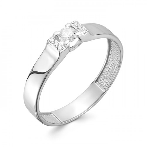 Купить кольцо из белого золота с бриллиантами арт. 006235 по цене 20069 руб. в LoveDiamonds