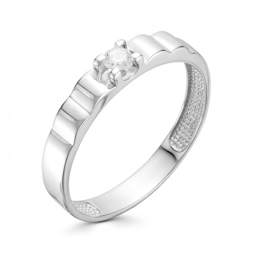Купить кольцо из белого золота с бриллиантами арт. 006245 по цене 16913 руб. в LoveDiamonds