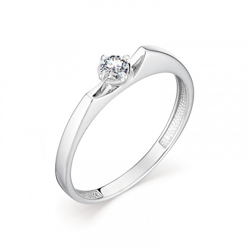 Купить кольцо из белого золота с бриллиантами арт. 007632 по цене 20800 руб. в LoveDiamonds