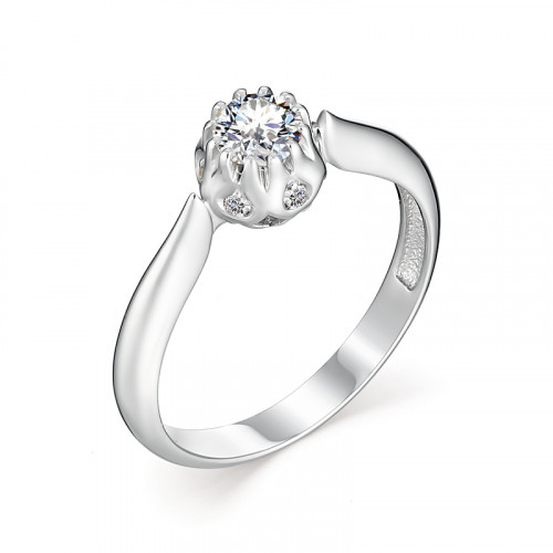 Купить кольцо из белого золота с бриллиантами арт. 007688 по цене 84732 руб. в LoveDiamonds