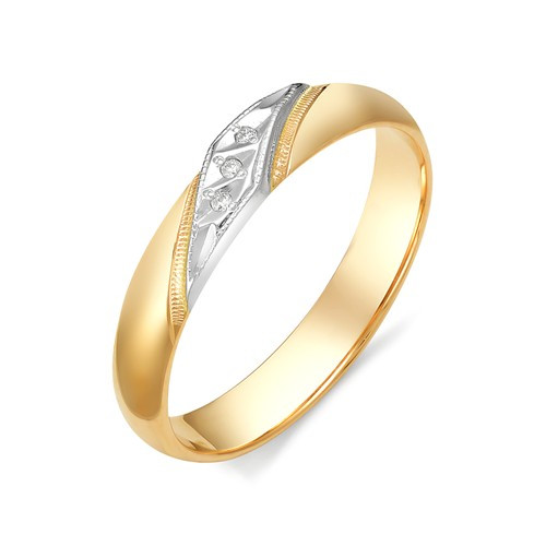 Купить кольцо из белого золота с бриллиантами арт. 002258 по цене 12593 руб. в LoveDiamonds
