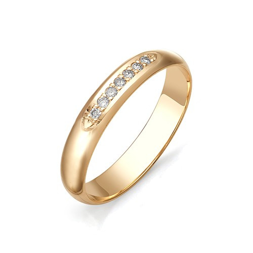 Купить кольцо из красного золота с бриллиантами арт. 002283 по цене 0 руб. в LoveDiamonds