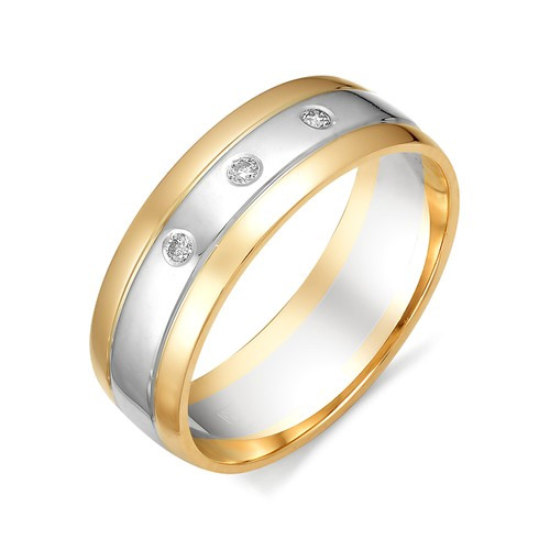 Купить кольцо из желтого золота с бриллиантами арт. 002325 по цене 0 руб. в LoveDiamonds