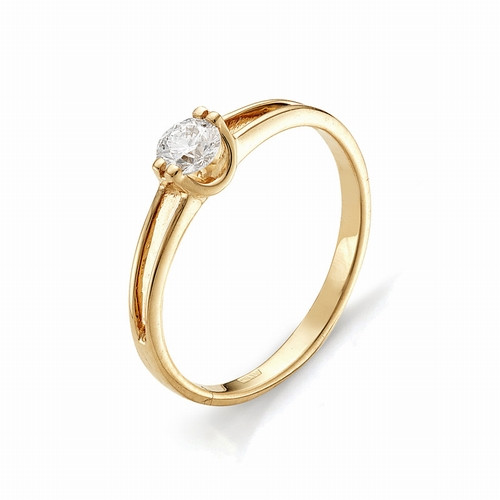 Купить кольцо из красного золота с бриллиантами арт. 001667 по цене 41863 руб. в LoveDiamonds