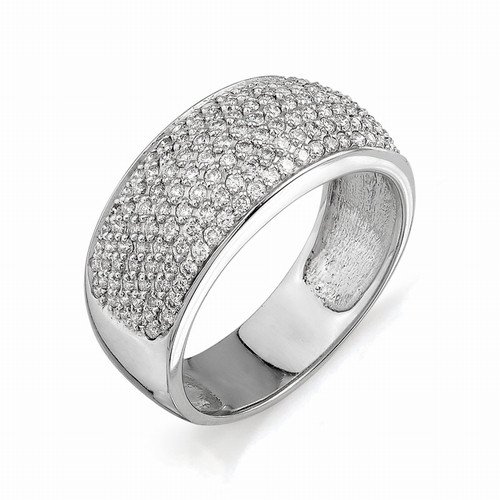 Купить кольцо из белого золота с бриллиантами арт. 001751 по цене 0 руб. в LoveDiamonds