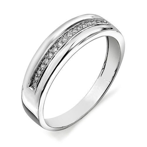 Купить кольцо из белого золота с бриллиантами арт. 002340 по цене 0 руб. в LoveDiamonds