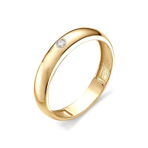 Купить кольцо из красного золота с бриллиантами арт. 002353 по цене 16763 руб. в LoveDiamonds