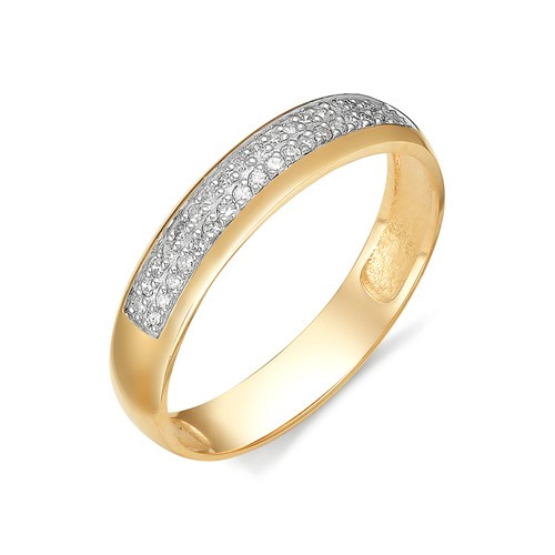 Купить кольцо из красного золота с бриллиантами арт. 002356 по цене 20033 руб. в LoveDiamonds