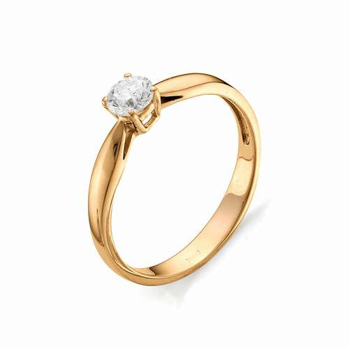 Купить кольцо из красного золота с бриллиантами арт. 001833 по цене 0 руб. в LoveDiamonds