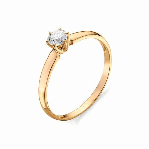 Купить кольцо из красного золота с бриллиантами арт. 001856 по цене 41244 руб. в LoveDiamonds